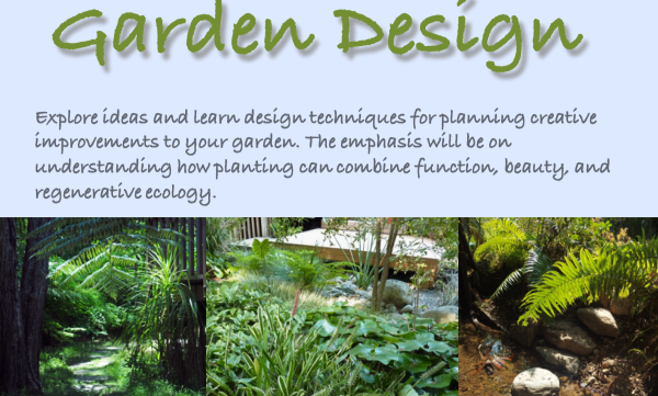 New Garden Design Course in Titirangi Community House